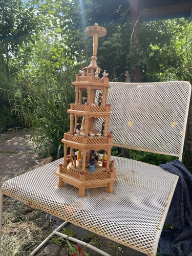Beautiful hand made nativity - hand,