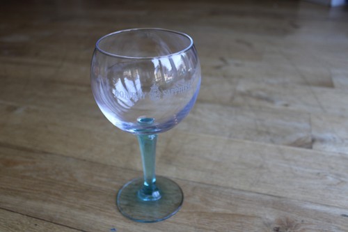 Bombay sapphire gin glass - sapphire,