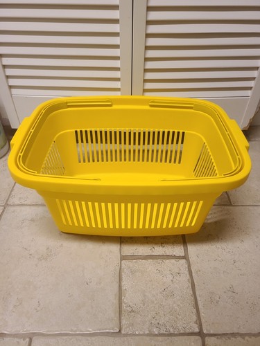 Vintage yellow rubbermaid - yellow,