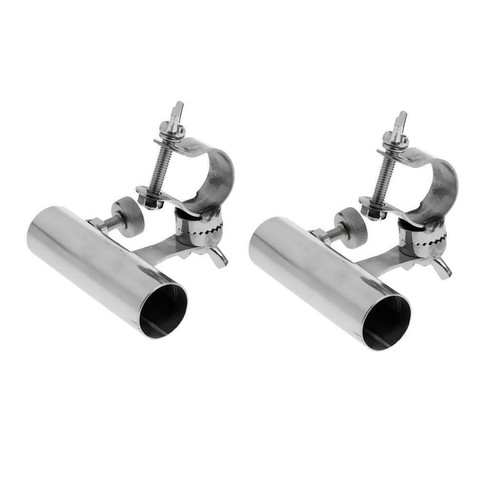 2pcs rod holder - holder, stainless