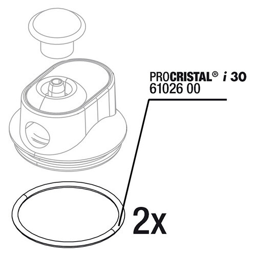 Jbl procristal i30 ring 2 - procristal, o-ring