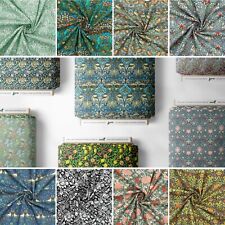 100% Cotton Percale William Morris Classic Children Craft Dress Sew Fabric | FQ