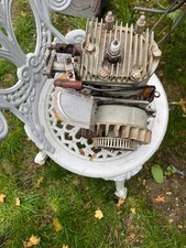 Qualcast ENGINE ONLY Suffolk Punch 35 Petrol AS PICTURED SEE VIDEO FOR WORKING