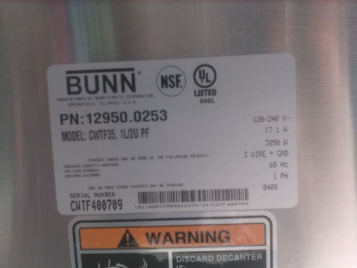 Bunn coffee maker - , commercial