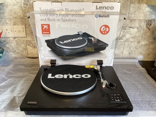 Lenco 55bk turntable - lenco,