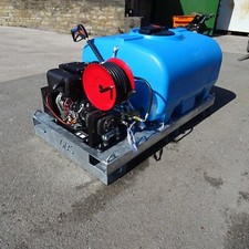 £3850+Vat New 700 Litre DIESEL SKID MOUNTED PRESSURE WASHER WATER BOWSER  DIGGER
