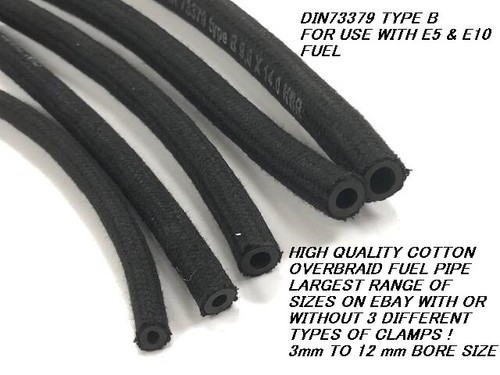 Braided fuel hose - braided,