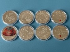 UK & Dependencies Uncirculated & Capsuled Five Pound £5 Coins 1980 - Present Day