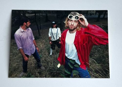 Nirvana postcard kurt cobain - nirvana,
