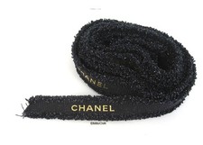 Chanel  Navy  & Gold Patterned