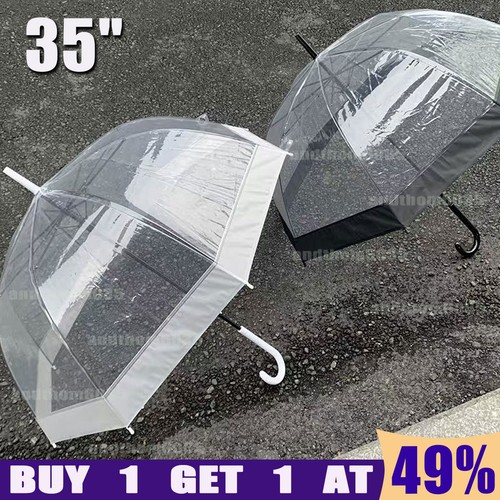 Large dome umbrella clear - 2x,