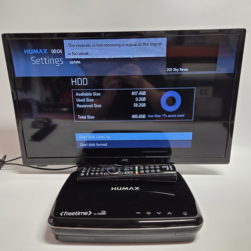 Humax hdr 1100s 500gb freesat - humax, hdr-1100s
