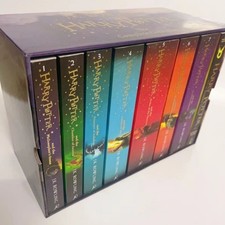Harry Potter Complete 1-8 Book Set Collection JK Rowling English UK
