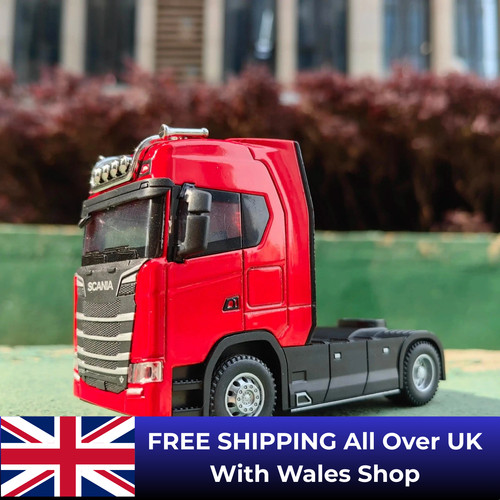 Scale diecast truck model - truck,