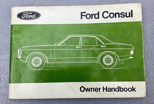 Original ford consul owner - original,