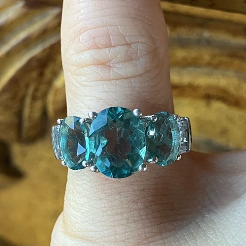 Teal color changing fluorite - teal,