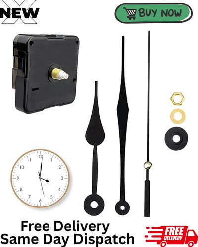 Silent quartz clock mechanism - quartz,