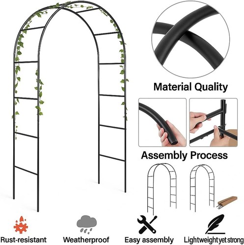 Metal garden arch arches - metal,