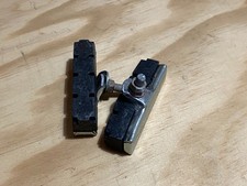Vintage Bicycle Cyclemaster/ Autocycle - 60mm Curved Rod Brake Blocks - NOS