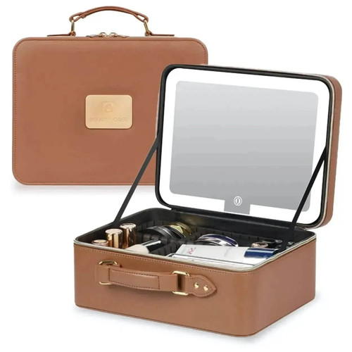 Light makeup case with - case,