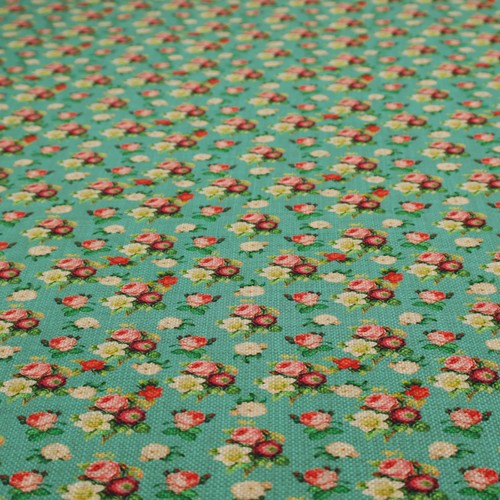 Vintage floral upholstery - floral,