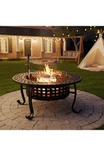 Large Garden Fire Pit Metal