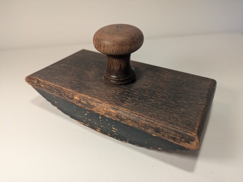 Antique wooden rocker desk - rocker, ink