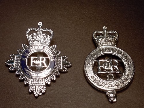 Prison service enamel - service,