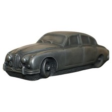 COMPULSION GALLERY PEWTER JAGUAR 1955-1959 EDITION MARK I CAR MUST SEE PICTURES