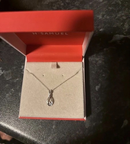 Sterling silver diamond - silver,
