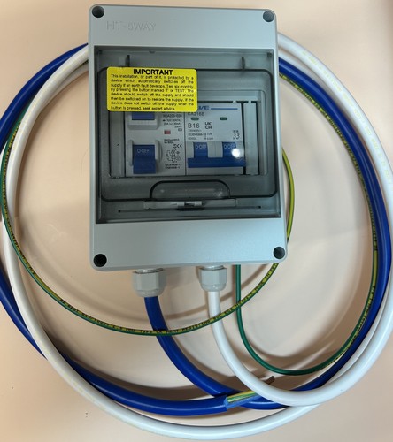Prewired mains consumer - prewired,