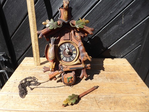 Vintage unex cuckoo clock - vintage,