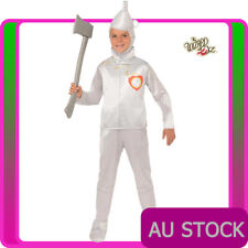 Child The Tin Man Costume Wizard Of OZ Kids Boys Halloween Book Week Outfit