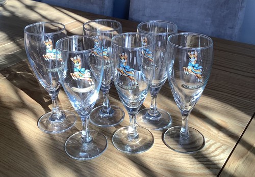 Babycham special style glass - babycham,
