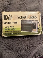 PYE Portable Pocket Radio