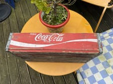 True vintage Coca Cola crate. Original Coke Advertising Storage