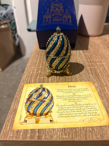 Swirl faberge egg with - faberge,
