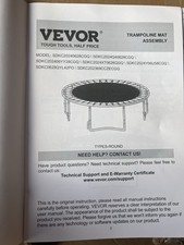 VEVOR Replacement Trampoline