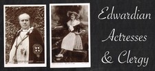 Rotary ☆ EDWARDIAN THEATRE ACTRESSES & CLERGY ☆ 1900s Postcards #1993 to #2143