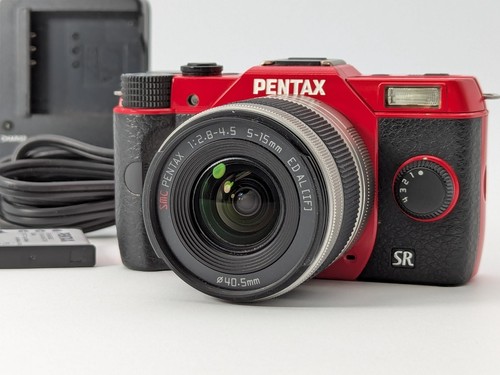 Pentax q10 red 4mp digital - pentax,