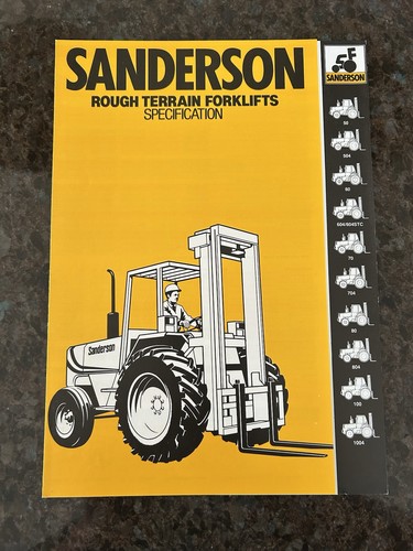 Sanderson rough terrain masted - rough,