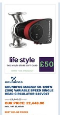 GRUNDFOS MAGNA1 50-120 F N