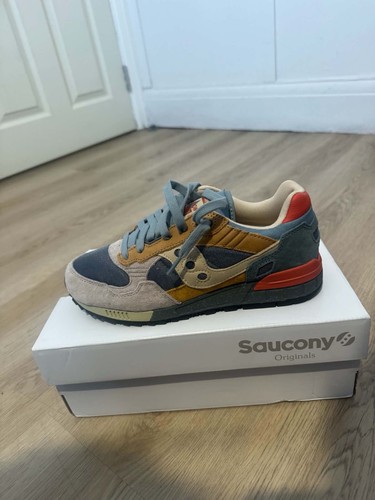 Saucony shadow 500 gris bleu - 500,