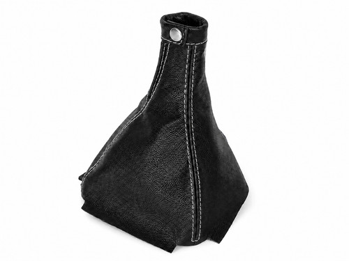 Black leather gear - black,