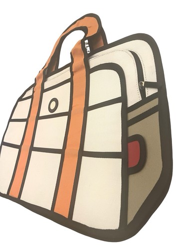 Jump from paper cartoon - from, 2d
