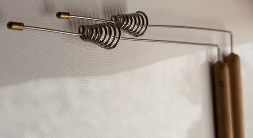 Dowsing rods conical spring - conical,