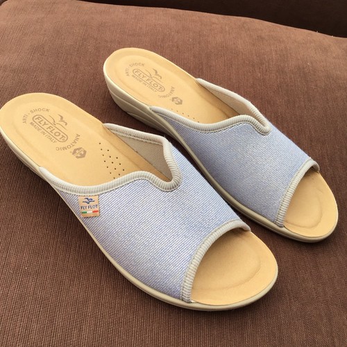 Ladies slip mules sandals - on,