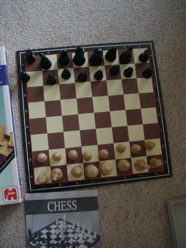 Boxed chess set - chess, set,