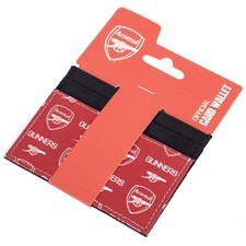 Arsenal FC Coloured Icon Card Holder On Header Card Official Merchandise
