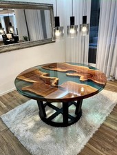 15" Clear Epoxy Resin Coffee